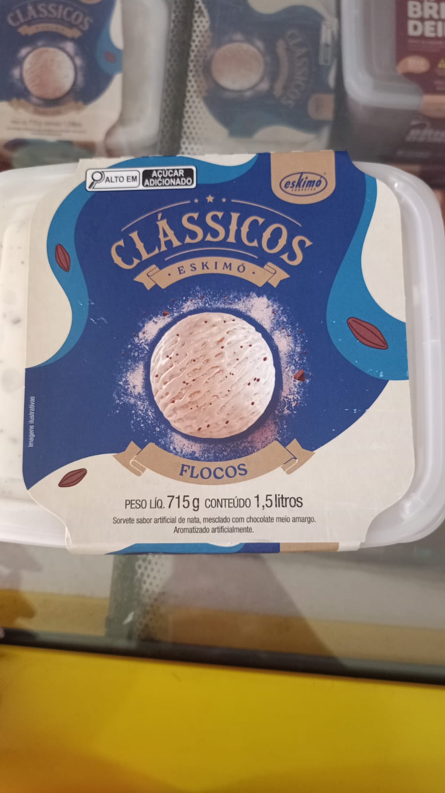 pote clássico flocos