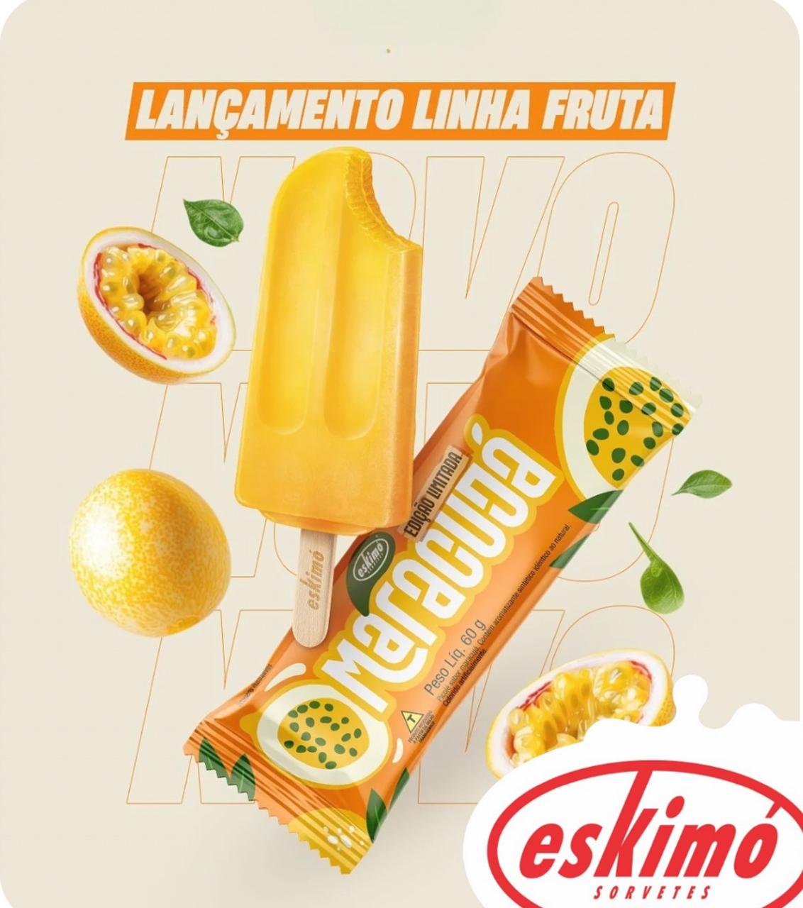 Picolé Fruta Maracujá